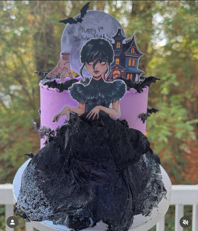 Witch Themed Birthday Cake | Confetti Jar