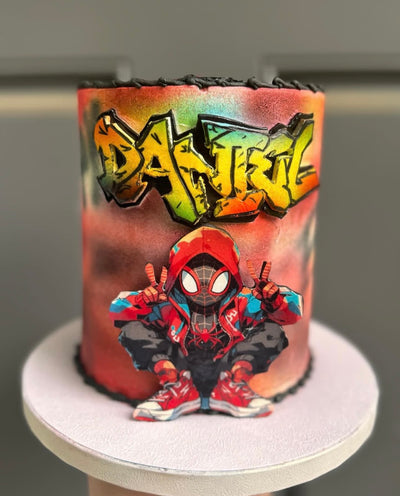 Spiderman Birthday Cake | Confetti Jar