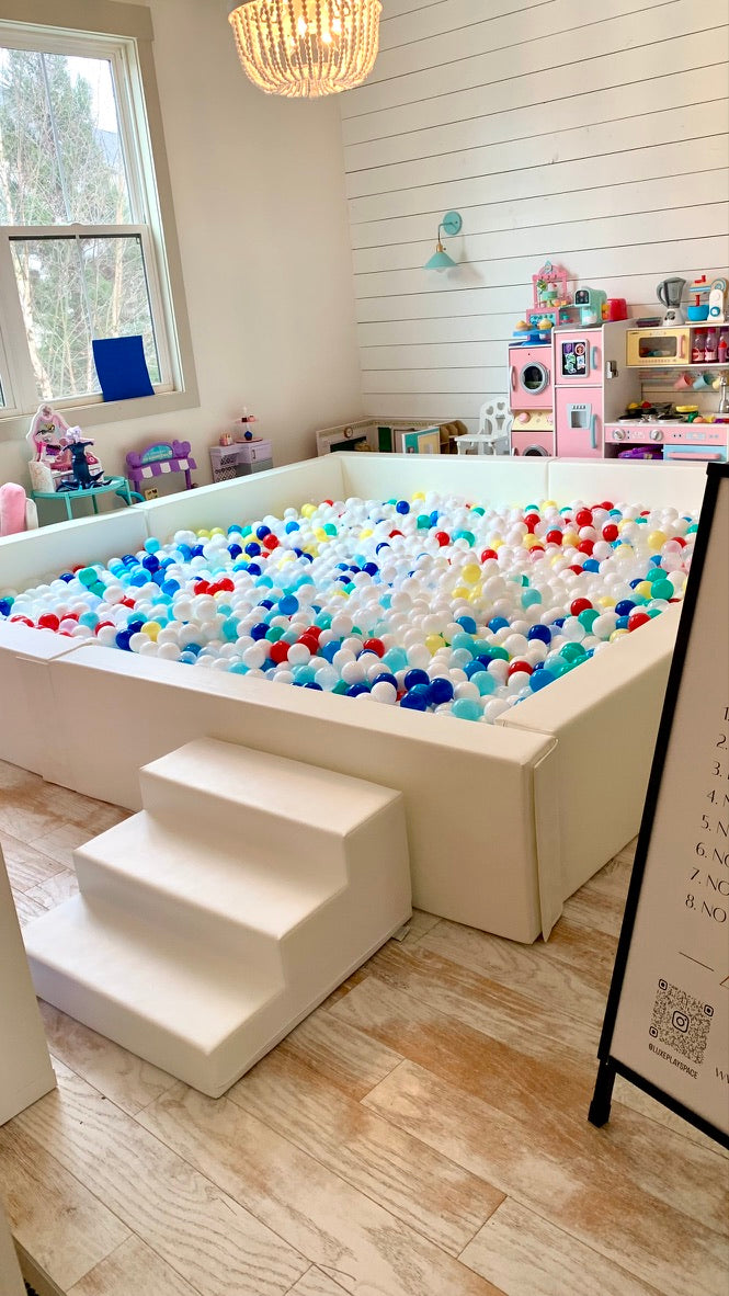 Toddler ball pit rental in Atlanta - Confetti Jar