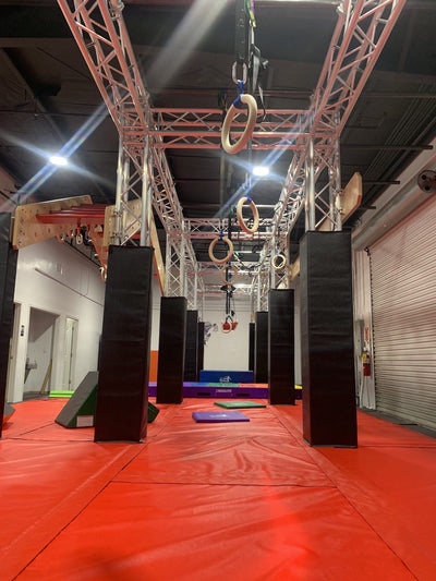 Ninja Warrior Course with Rings Woodstock | Confetti Jar