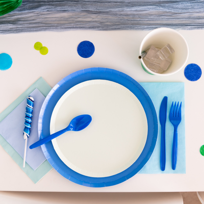 Shades Sapphire Dinner Plates
