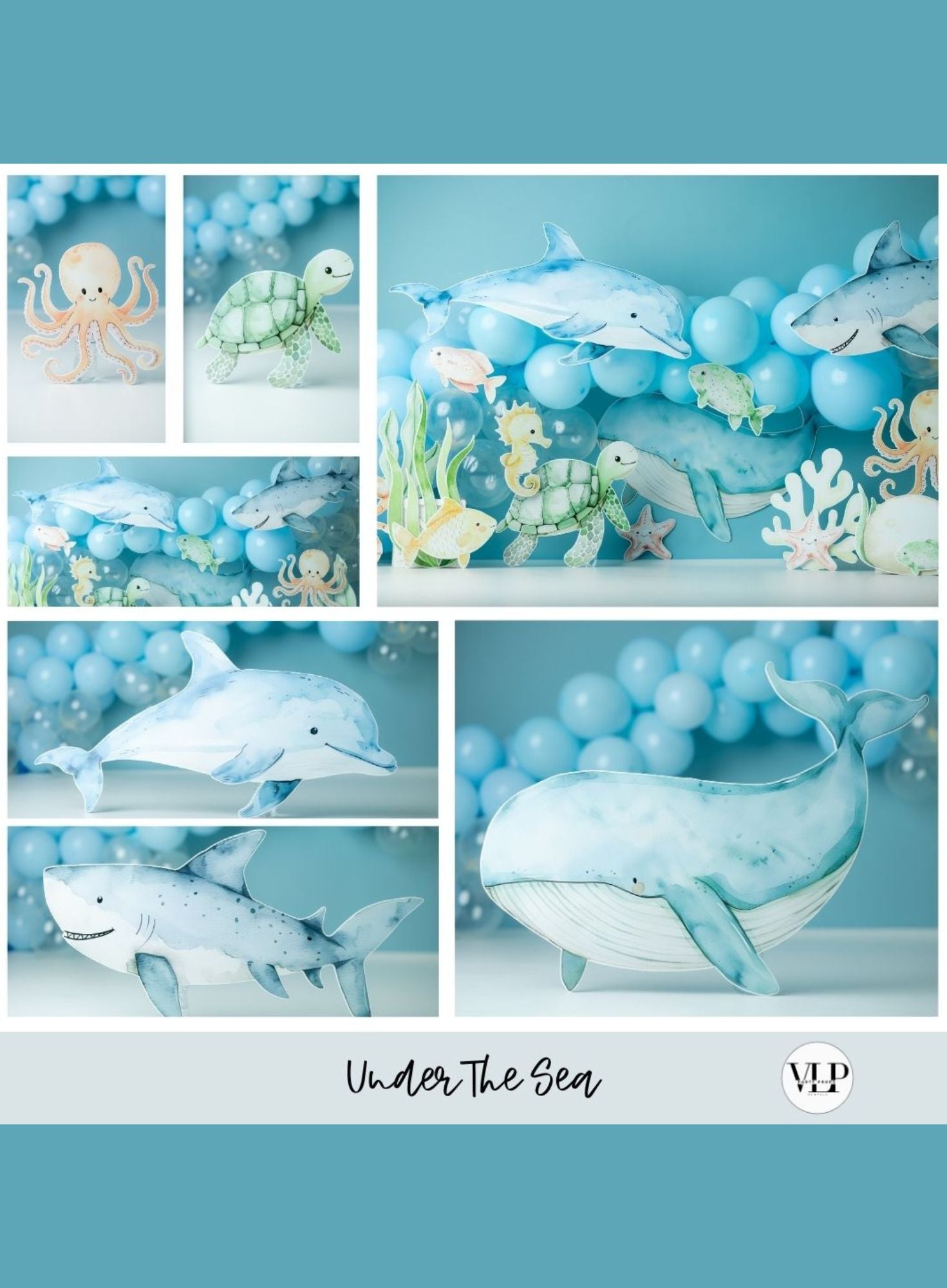Under the Sea Themed Party Decoration | Confetti Jar
