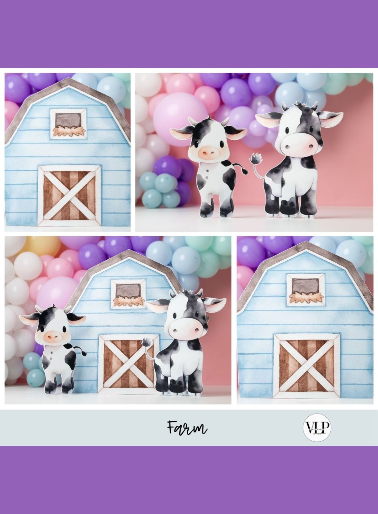 Farm Themed Party Decoration | Confetti Jar
