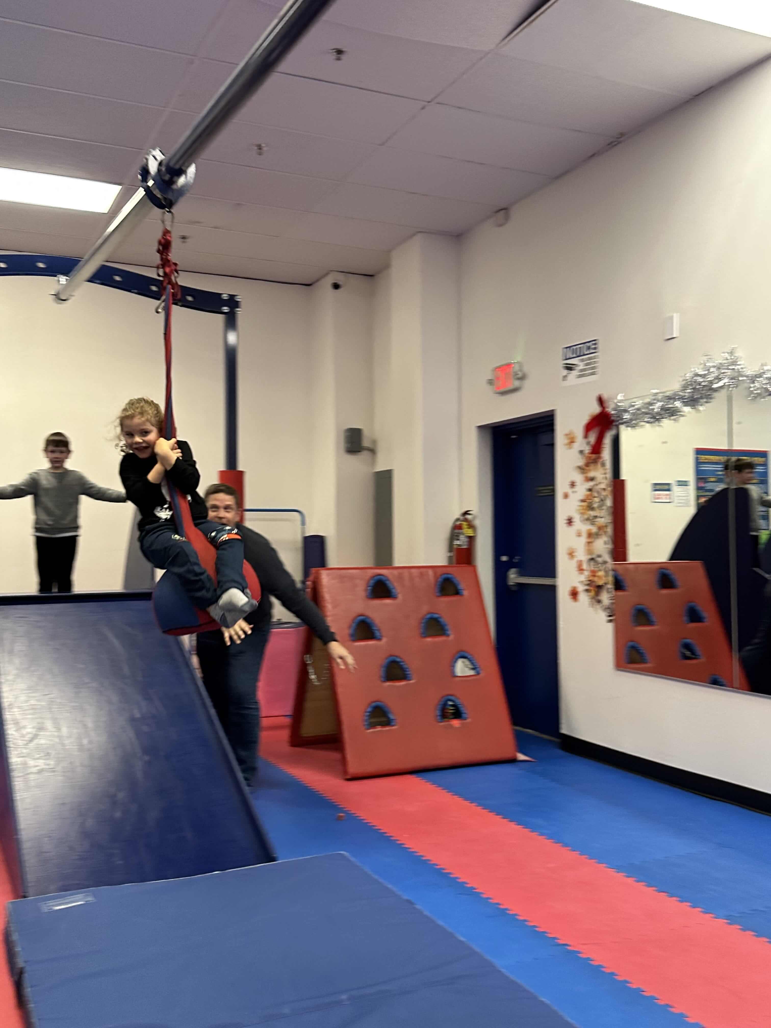 We Rock the Spectrum Kids Gym Atlanta | Zipline | Confetti Jar