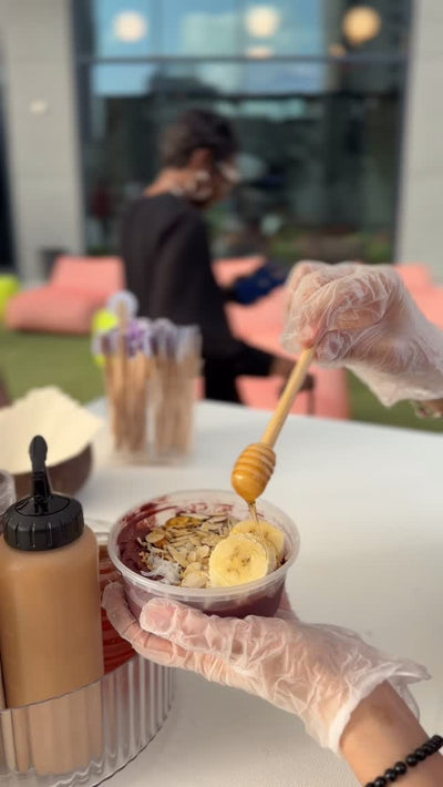 Custom Açaí Bowl Cart in Atlanta