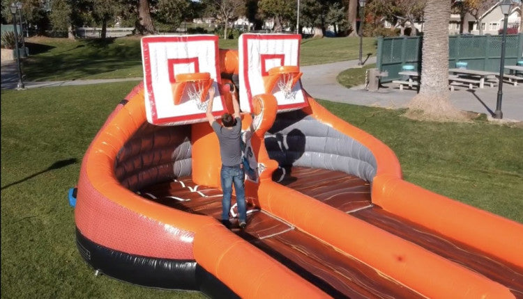 All-Star Basketball Dunk Challenge Inflatable Rental