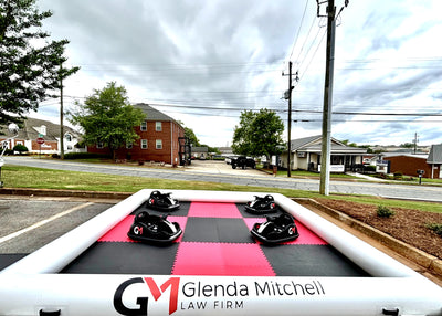 Allani Party Package: Bumper Cars, Bubble House, Bounce House