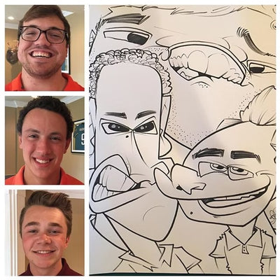Atlanta Caricature Artist Party Entertainment