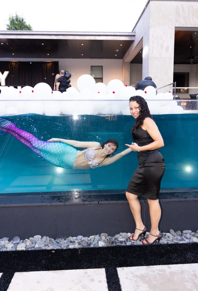 Atlanta Swimming Mermaid Party Performer