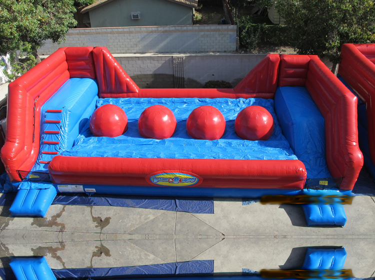 Big Baller XL Wipeout Game Inflatable Rental