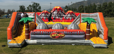 The Floor is Lava Wipeout Game