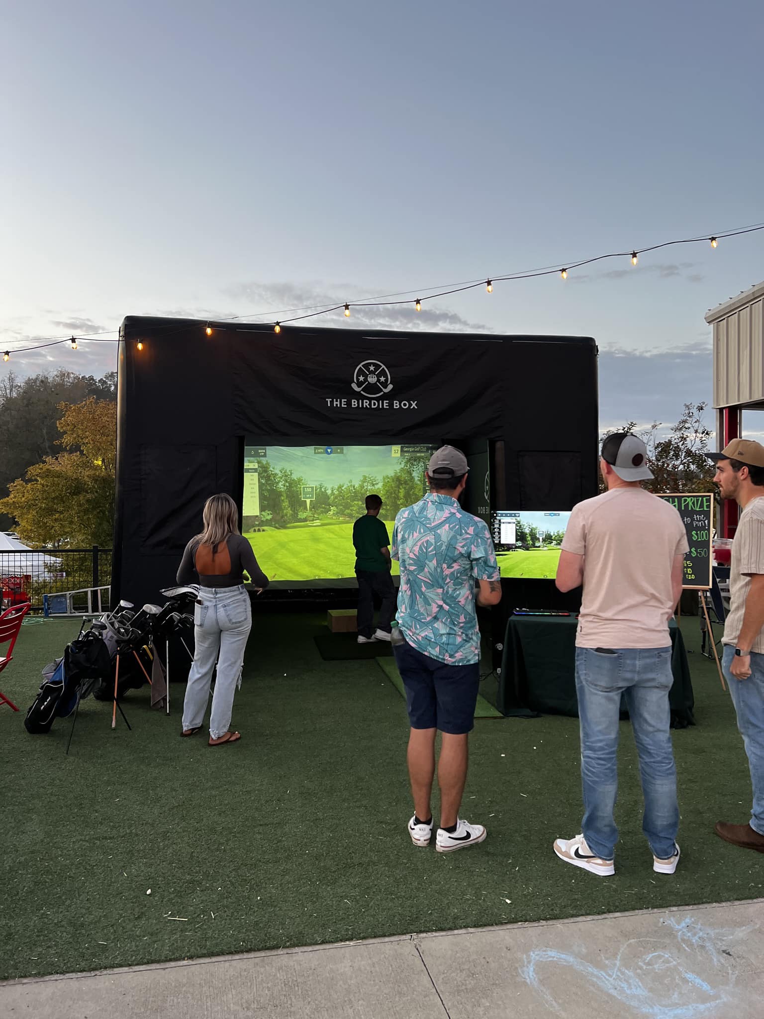 golf birthday party