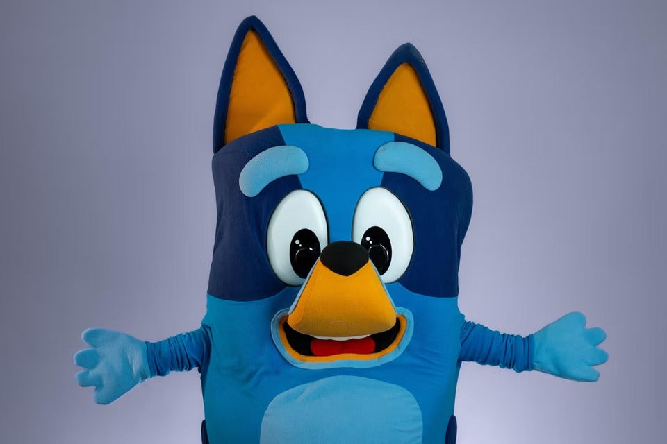 Blue Dog Character Party