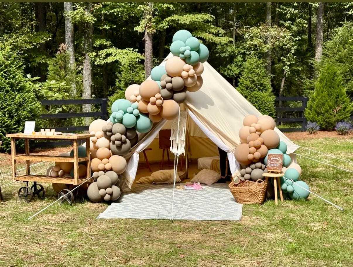 Boho Lounge Bell Tent Party