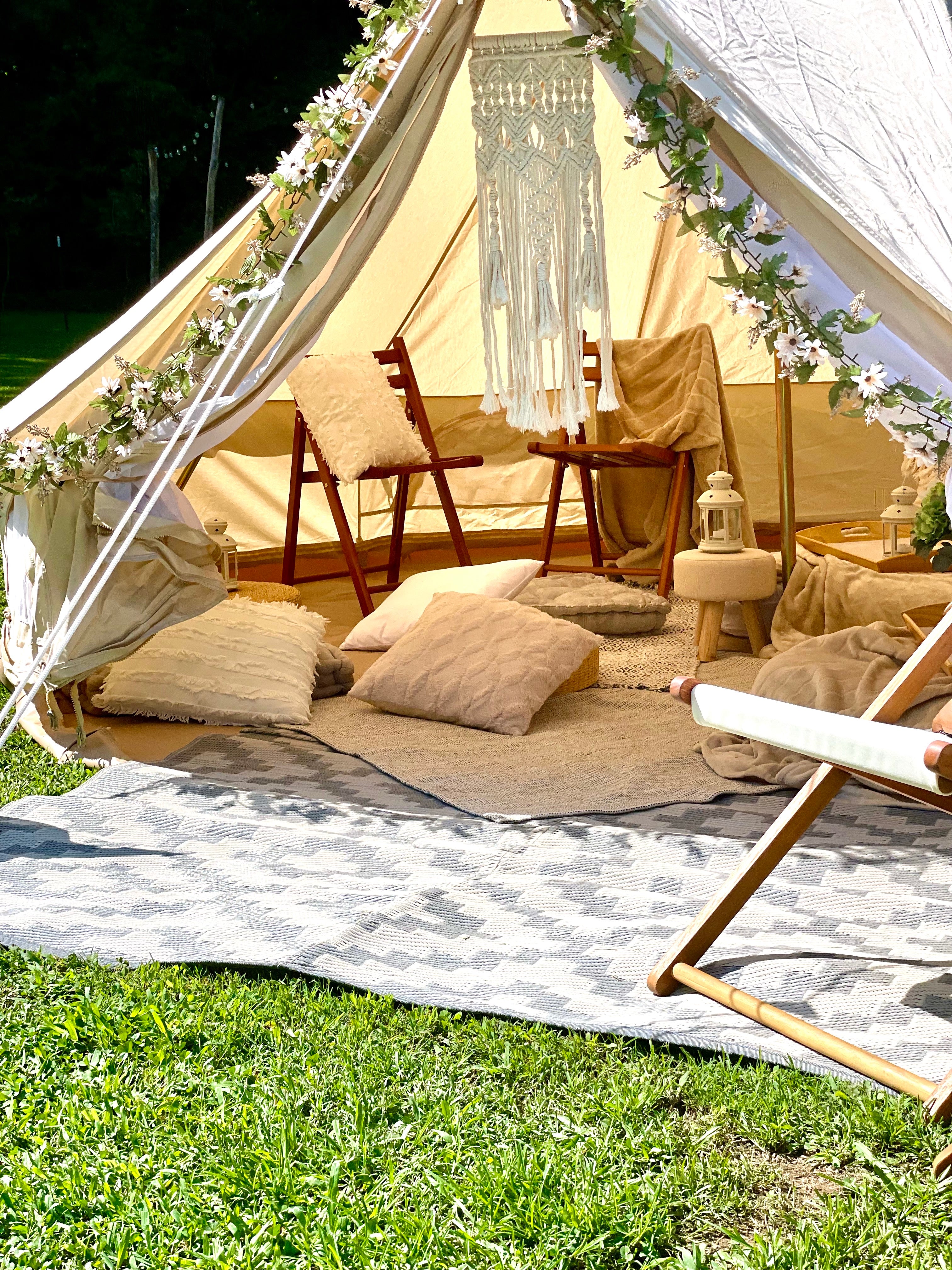 Boho Lounge Bell Tent Party