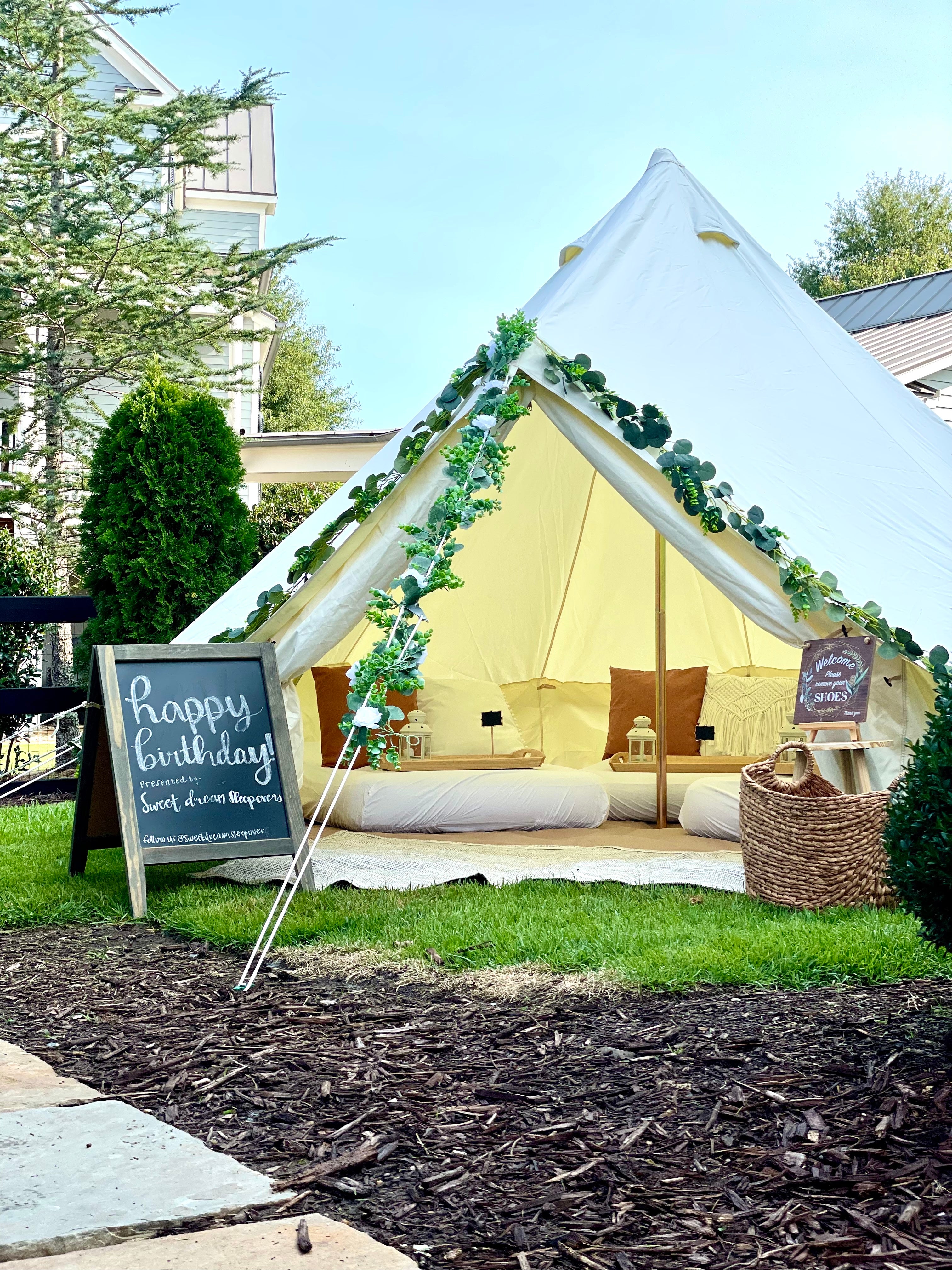 Boho Lounge Bell Tent Party