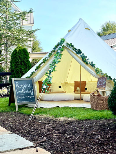Boho Lounge Bell Tent Party