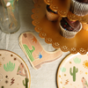 Western Cowboy Paper Plates – Boots, Cactus & Snake Catcher Design (12-Pack)
