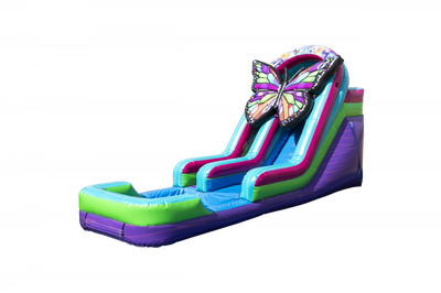 15' 3-D Butterfly Water Slide