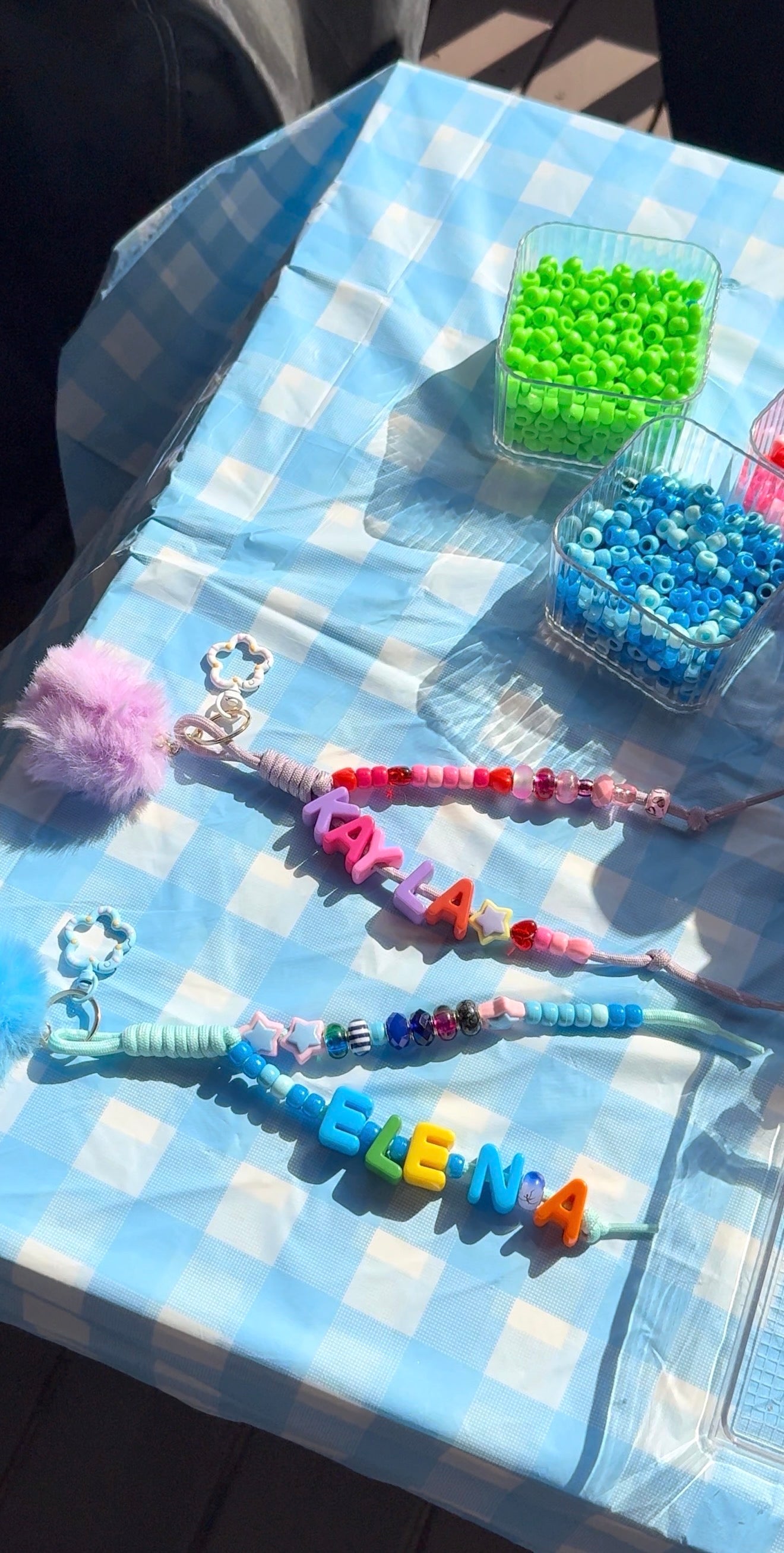 Bubble Letter Charm Bar Party Package