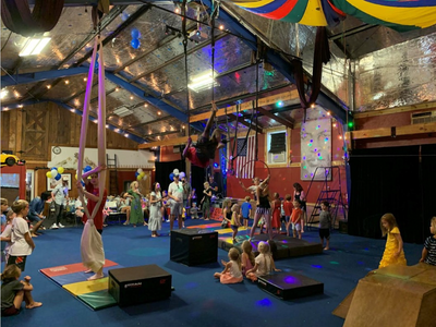 Buck’s Sports Barn Circus Birthday Party