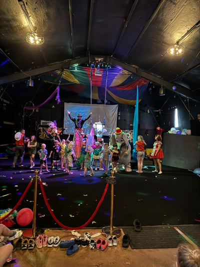 Buck’s Sports Barn Circus Birthday Party