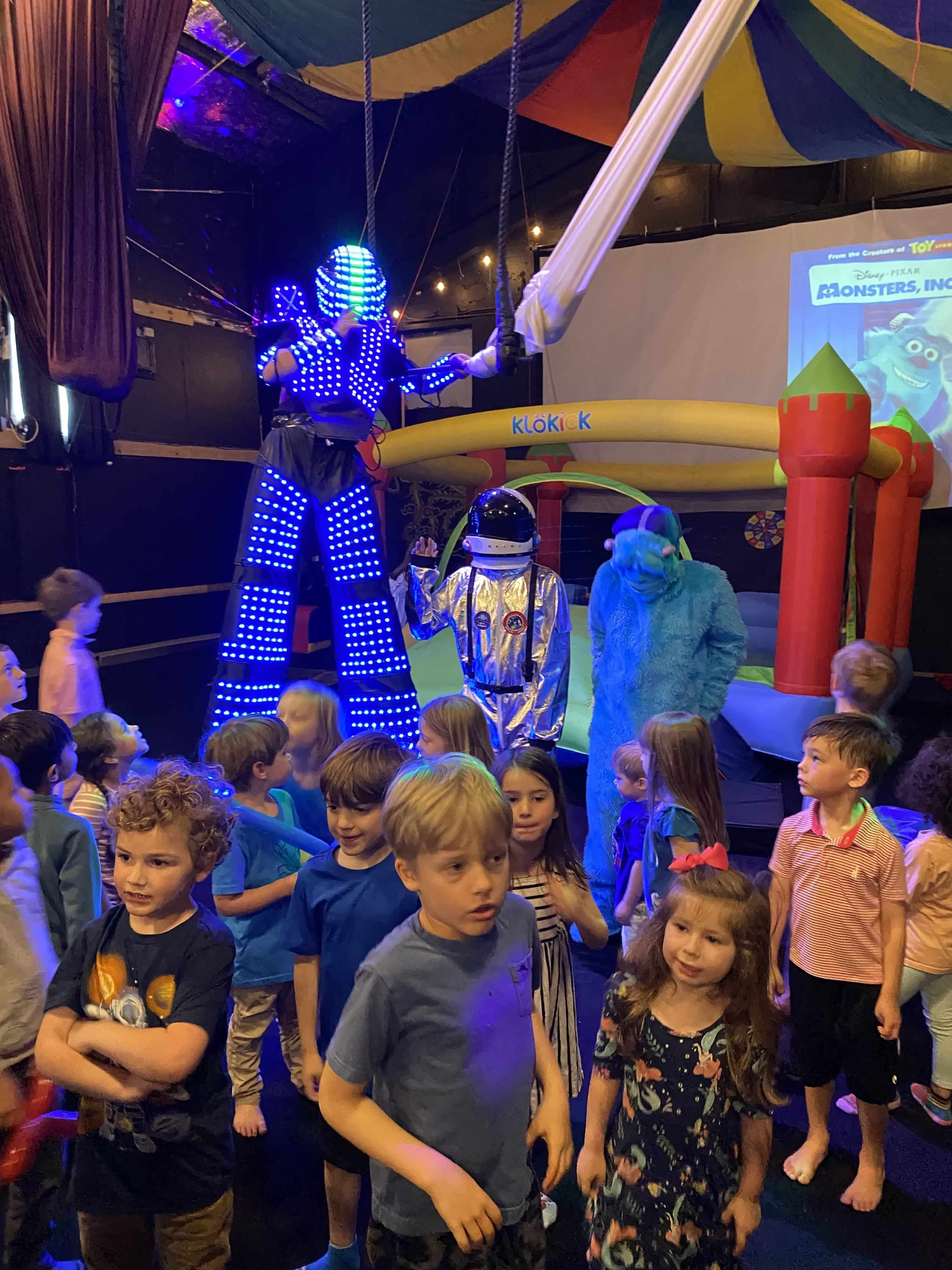 Parties and Camps at Buck's Sports and Circus Barn Confetti Jar