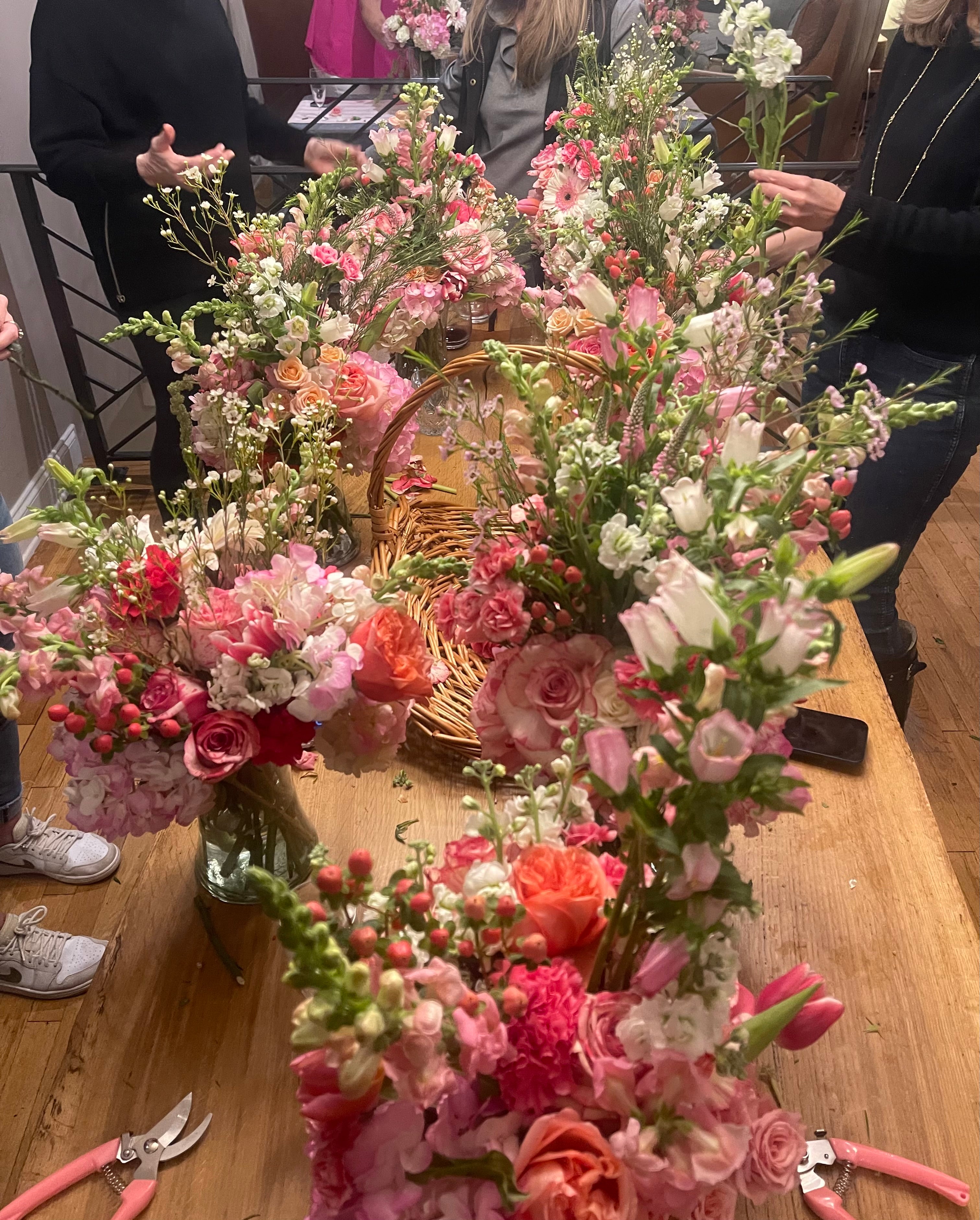 Floral Arranging Party Experience