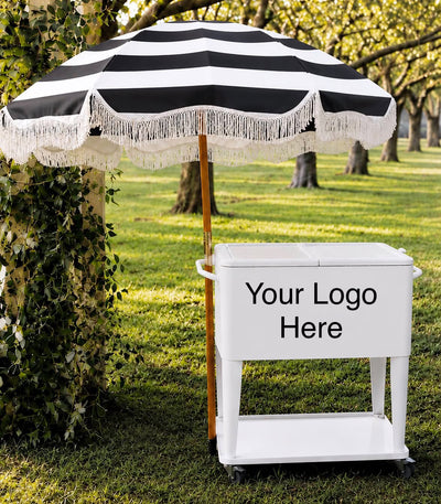 Cake Pop Dessert Cart with Umbrella