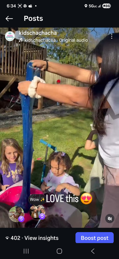 Candyland Sweet Adventure Party with Slime