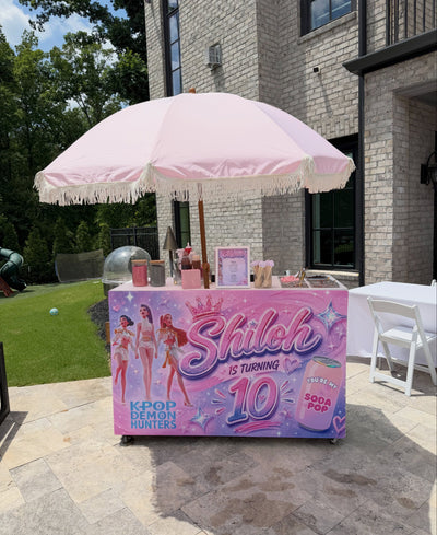 Custom Snow Cone Cart in Atlanta