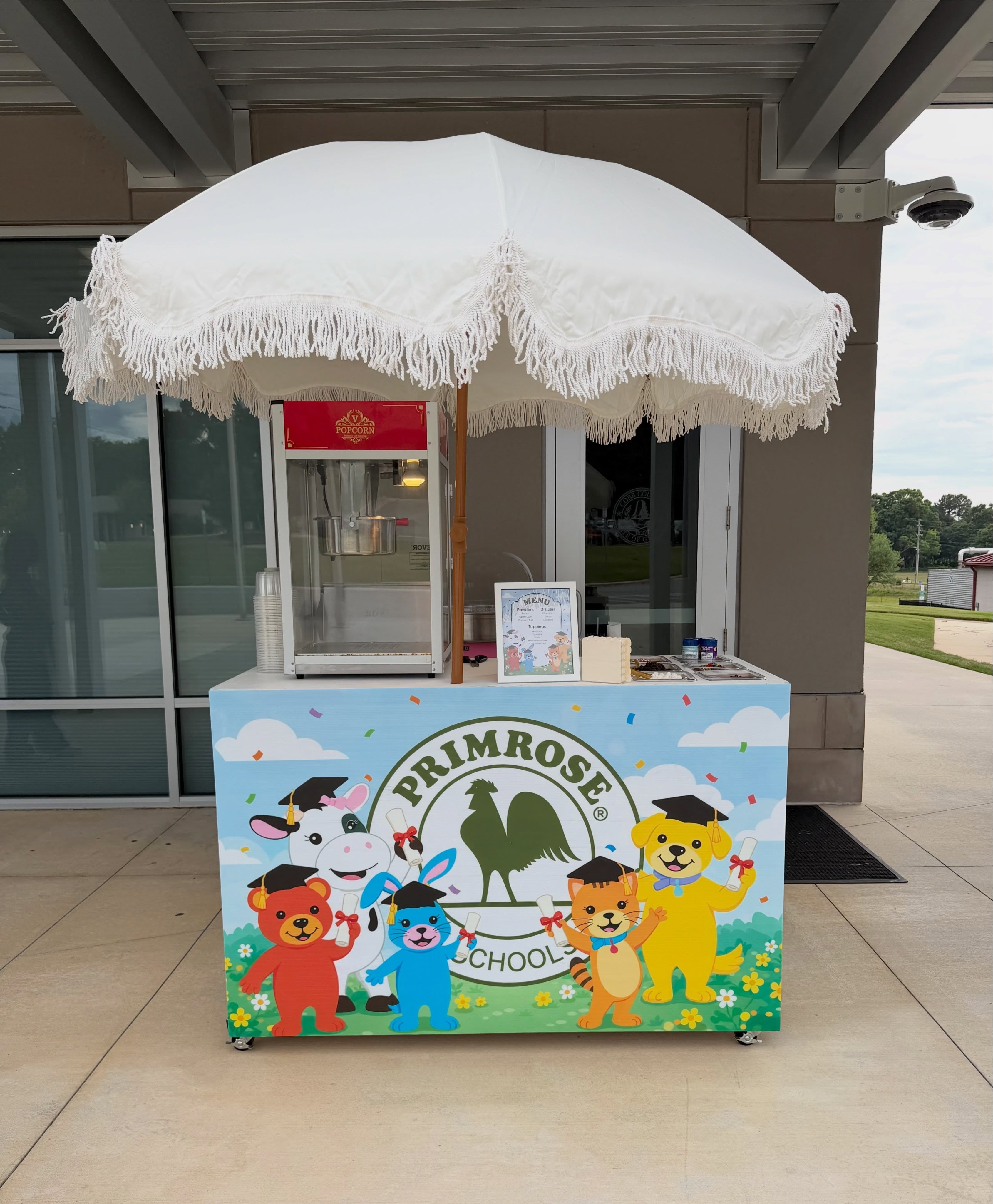 Custom Snow Cone Cart in Atlanta