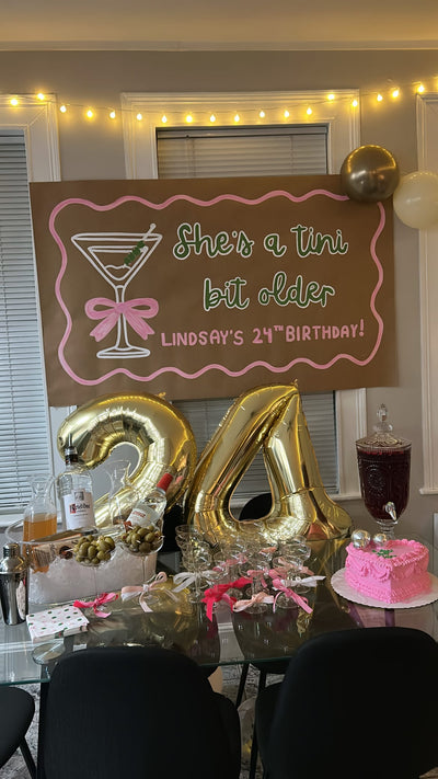 Custom Hand-Painted Banner