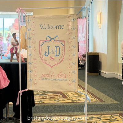 Custom Hand-Painted Keepsake Canvas Banners