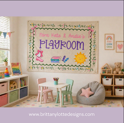 Custom Hand-Painted Keepsake Canvas Banners
