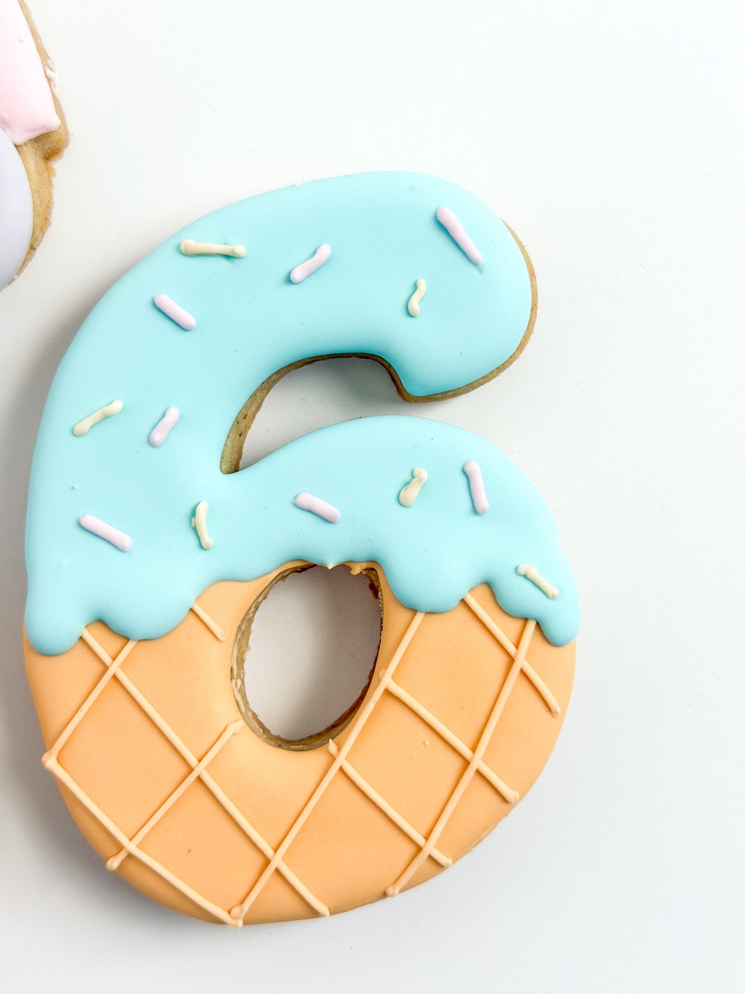 Custom Ice Cream Cookies | Personalized Birthday Sugar Cookie Set