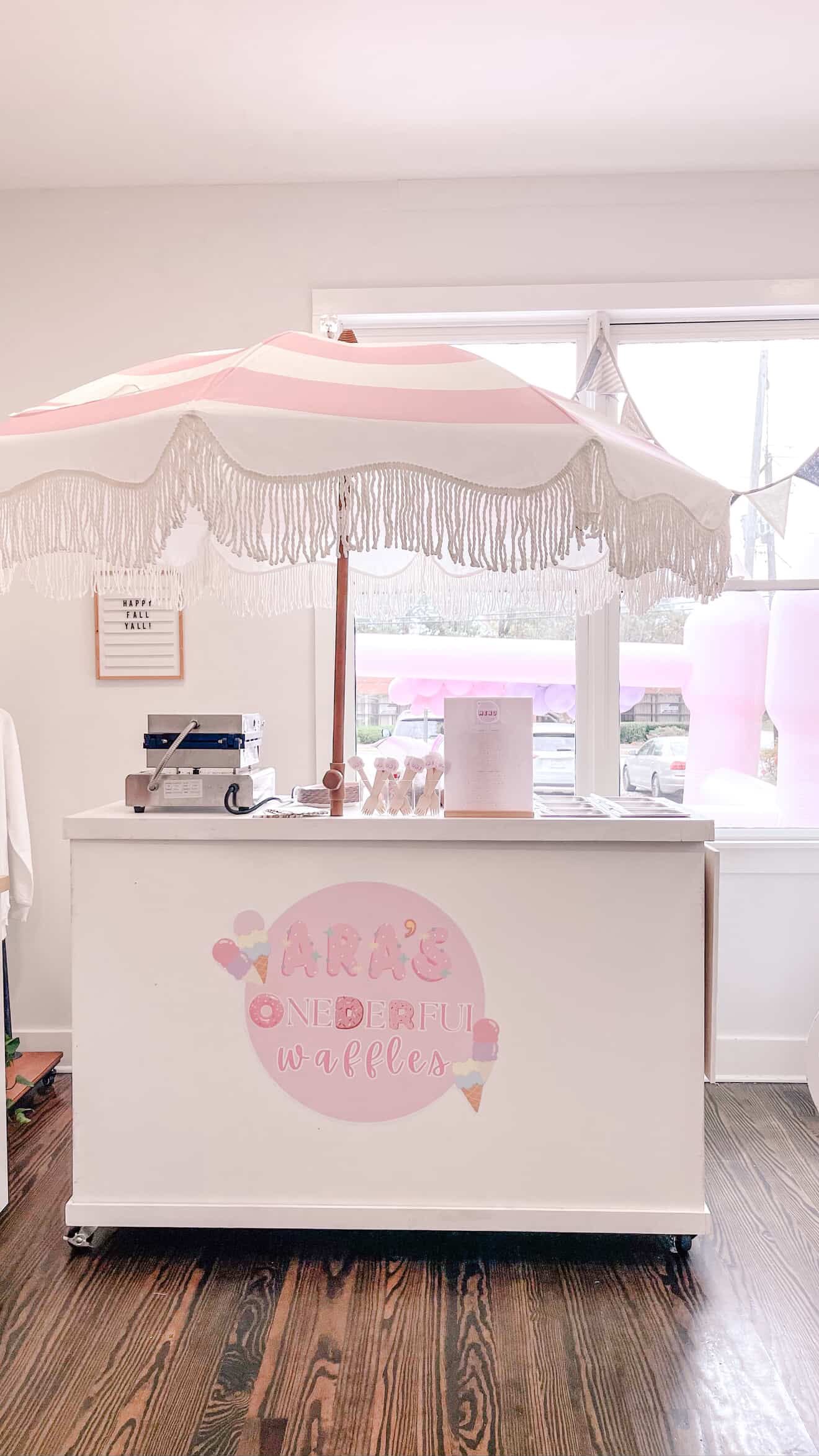 Custom Sundae Cart Party in Atlanta