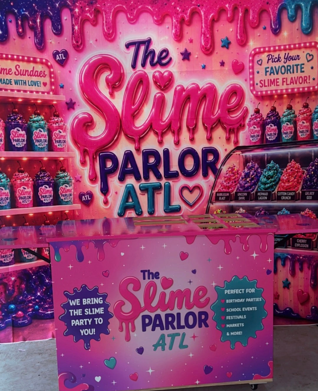 DIY Slime Party Experience | The Slime Parlor ATL