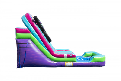 15' 3-D Butterfly Water Slide
