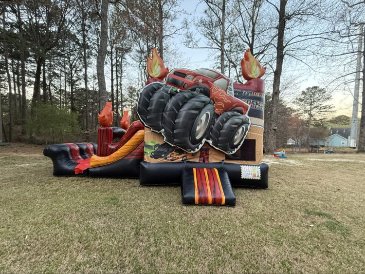 The Digger Monster Truck Bounce and Slide