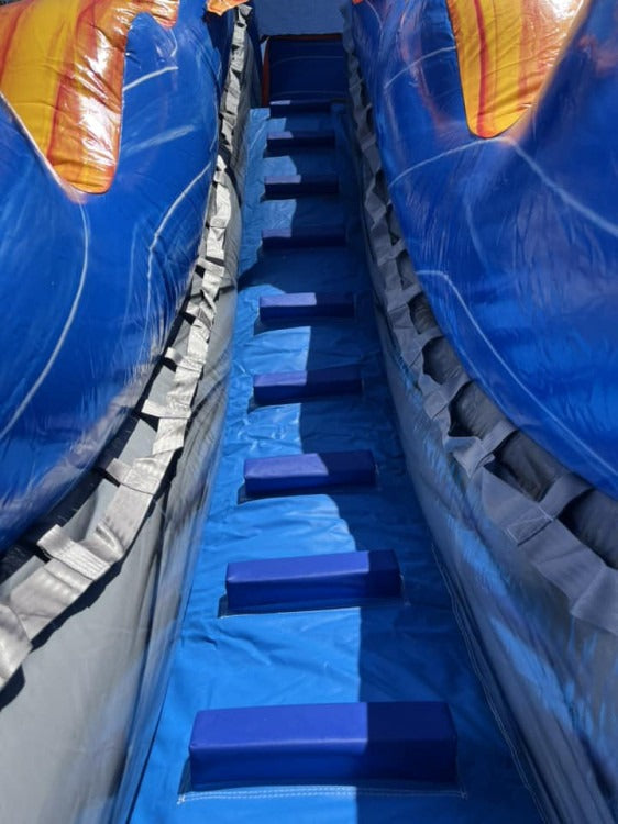 15' Tiki Plunge Dual Lane Water Slide