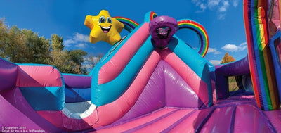Unicorn Bounce and Slide Combo