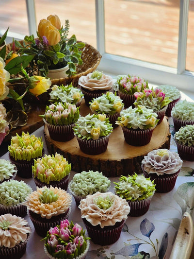 Floral Cupcakes