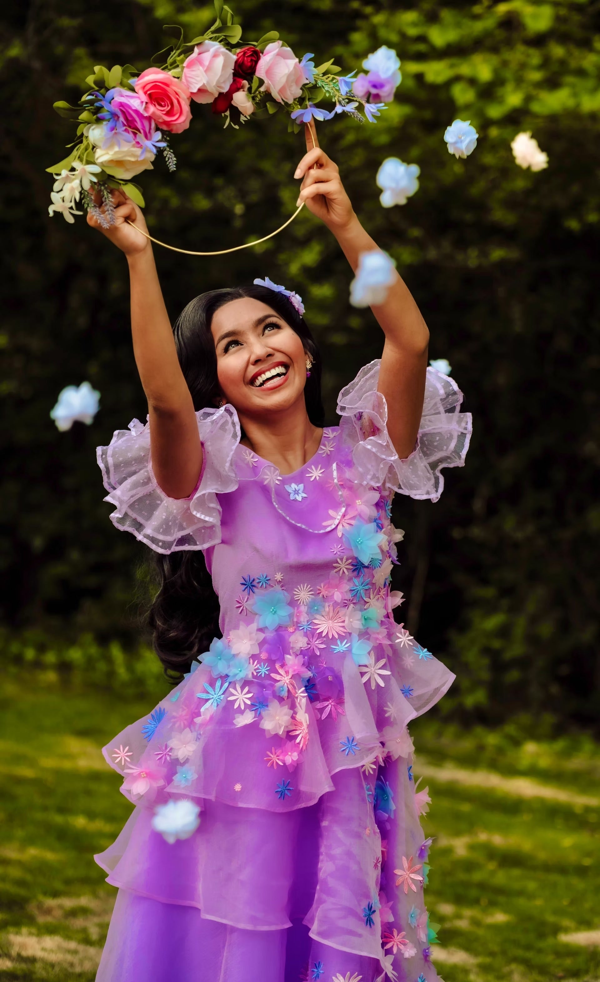 Flower Princess Party Character