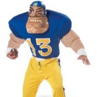Football Player Character Party
