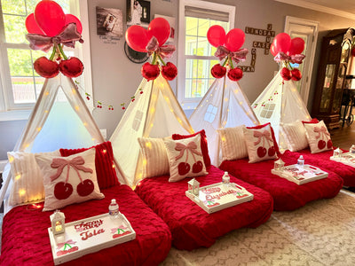 Themed Slumber Party Teepees by Cozy Corner Sleepovers