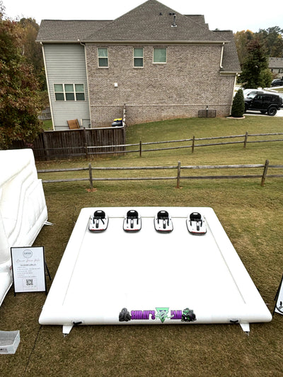 Full Luxe Package: Soft Play, Ball Pit, Bounce House, Bumper Cars, Choice of Bubble House or Grand Prix