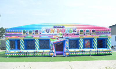 Fun House Maze Inflatable Rental