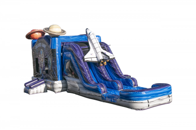 Galaxies Away XL Dual Lane Bounce & Slide Combo