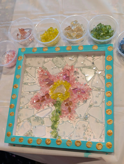 Glass Art Birthday Party Package - Roswell